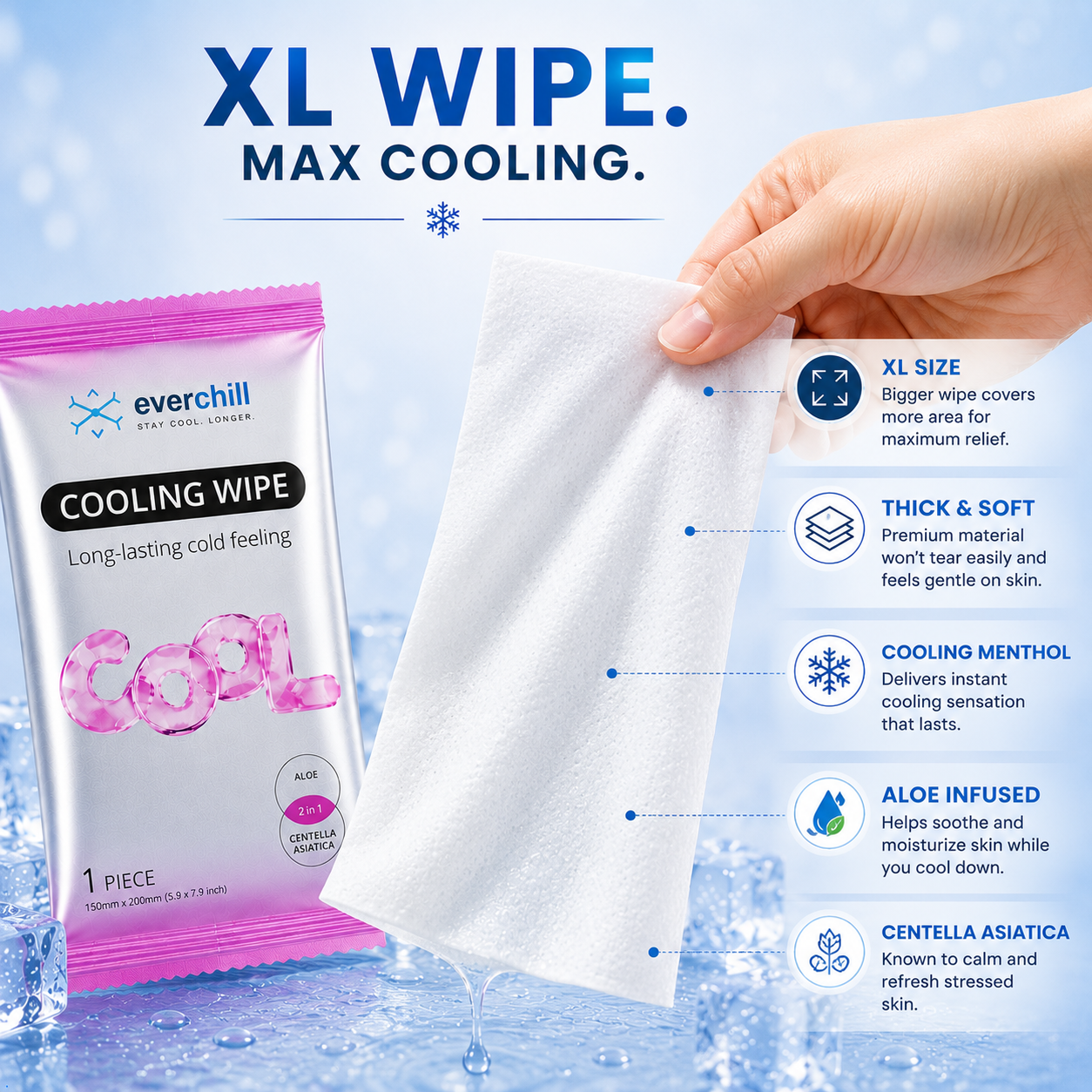 Everchill Artic Wipes