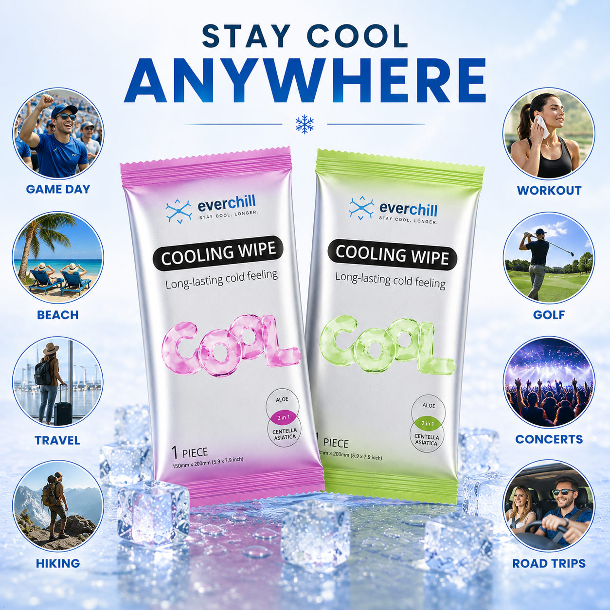 Everchill Artic Wipes